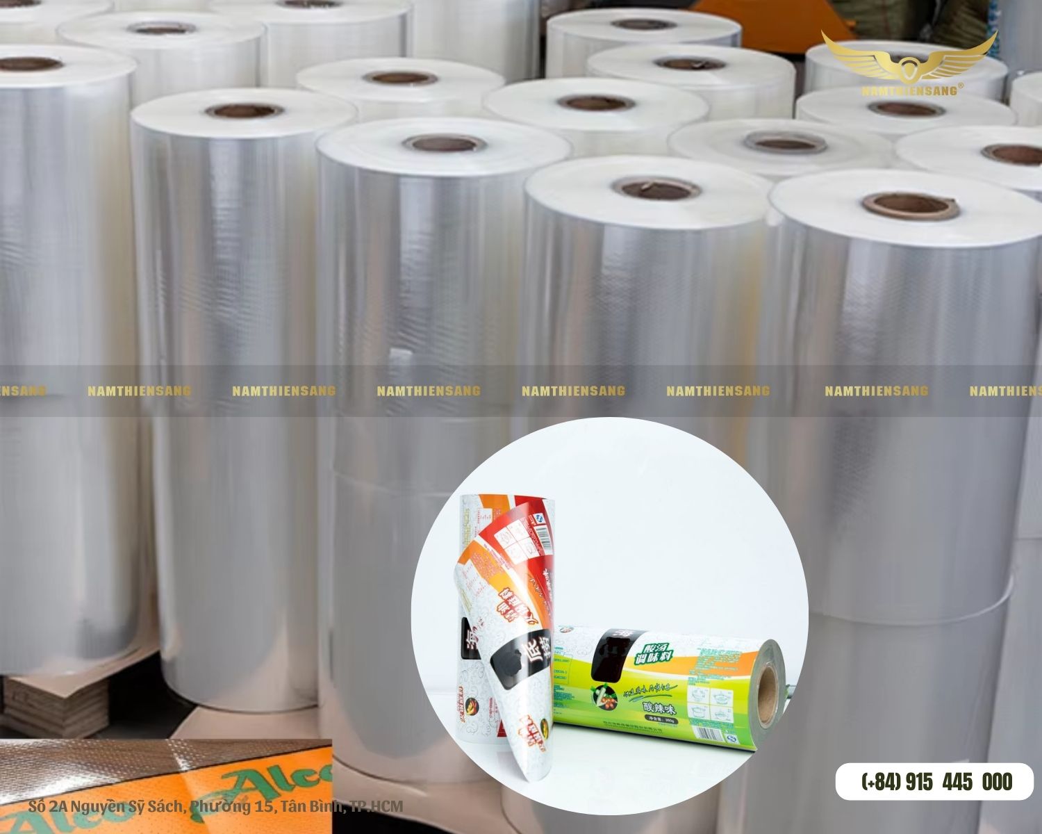 2. Màng Ghép BOPP (Biaxially Oriented Polypropylene)